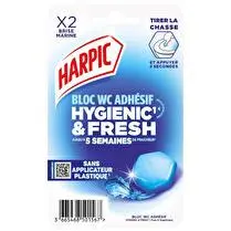 Harpic, Bloc WC Hygienic & Fresh brise marine