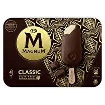 Magnum, Bâtonnets classic vanille enrobée de chocolat au lait