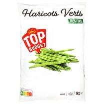 TOP BUDGET Haricots vers extra fins