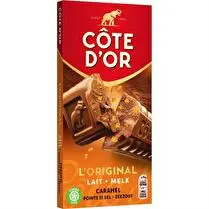 Côte d'or, Tablette de chocolat au lait