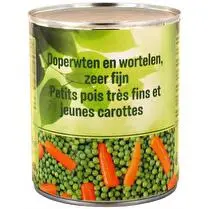 Le moins cher, Petit pois carottes très fin 4/4