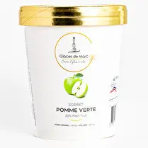Glaces de Marc, Sorbet pomme verte 50 % plein fruit