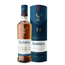 Glenfiddich, Speyside single malt scotch whisky bourbon barrel 14 ans