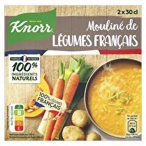 KNORR Mouliné de légumes français x 2