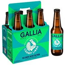 Gallia, Bière blonde non filtrée