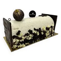 Passion glacée, Bûche glacée Vanille Chocolat