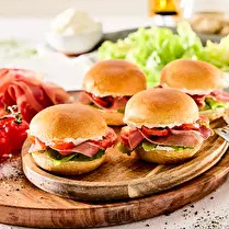 Fabriqué dans nos ateliers, Burger apero espagnol x 4