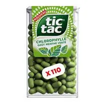 Tic tac, Pastilles chlorophylle T110