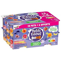 Yoplait, Spécialité laitière Fruits panachés - 50g x18 + 6 offerts