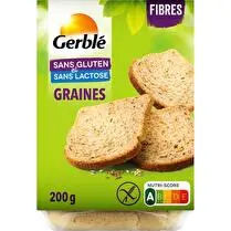 Gerblé, Pain aux graines sans gluten