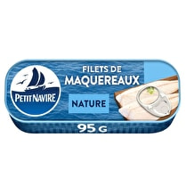 Petit navire, Filets de maquereaux nature
