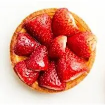 Votre pâtissier propose, Tartelette fraises crème patissière x 1