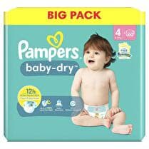 PAMPERS Couches T4