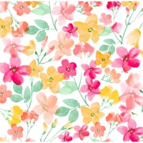 Mesa bella, Serviettes romantic flowers 33x33cm x20