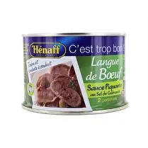 Henaff, Langue de boeuf sauce piquante
