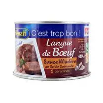 Henaff, Langue de boeuf sauce madère