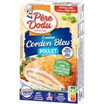 PÈRE DODU Cordon bleu de poulet sans antibiotique
