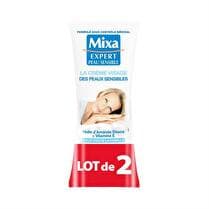 MIXA Crème visage  Peaux sensibles - Lot de 2 x 100 ml