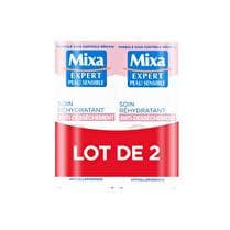 MIXA Soin réhydratant  Anti-déssèchement - Lot de 2 x 50 ml