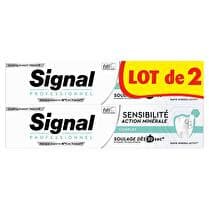 SIGNAL Dentifrice sensibilité  Complet - 2x 75 ml