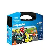 Playmobil, Valisette pilote et karting 9322