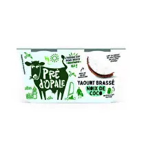 Pré d'Opale, Yaourt brassés noix de coco