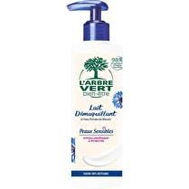 L'arbre vert bien-être, Lait démaquillant peaux sensibles