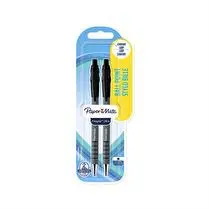 Papermate, Stylo billes flexgrip ultra rétractables noir x2