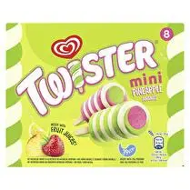 TWISTER, Mini pineapple 8x50ml