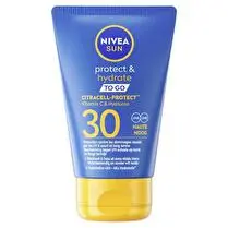 Nivéa, Crème protection solaire  Protège et hydrate FPS30