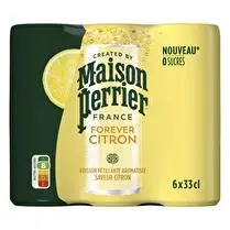 Perrier, Eau gazeuse aromatisée citron