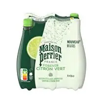 Perrier, Eau gazeuse aromatisée citron vert