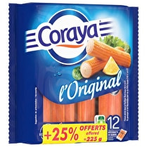 Coraya, Batônnet de surimi  CorayaL'Original - 12 + 3 offerts, soit 225 g