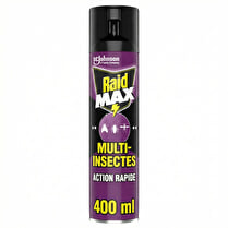 RAIDMAX, Aérosol multi-insectes action rapide