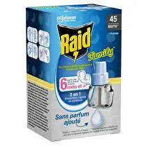 Raid, Recharge liquide  Moustiques & moustiques tigres 45 nuits