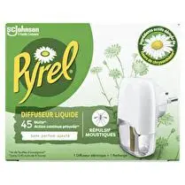 Pyrel, Diffuseur électrique liquide  45 nuits