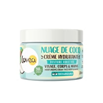 Lovea, Crème hydratante nuage de coco visage corps et mains