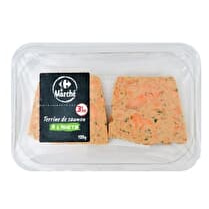 Carrefour, Terrine aux 2 saumons