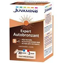 Juvamine, Bronzage autobronzant activateur bonne mine 60 gélules végétales