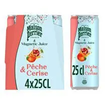 Perrier, Boisson gazeuse magnetic juice pêche cerise