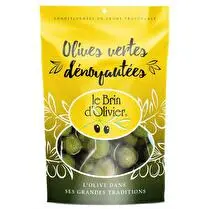 Brin d'olivier, Olives vertes dénoyautées