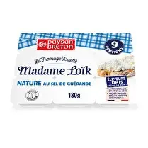 Paysan breton, Le Fromage Fouetté Madame Loïc nature au sel de Guérande