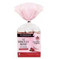 Fossier, Le biscuit rose a la framboise