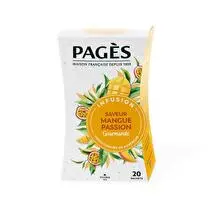Pagès, Infusion mangue passion x 20 sachets