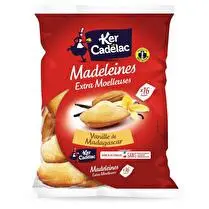Ker Cadelac, Sachet madeleines vanille Madagascar x 16