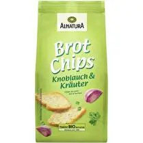 Alnatura, Chips de pain ail et herbes
