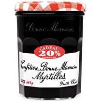 BONNE MAMAN Confiture Myrtilles - 370 g +20% offert