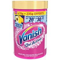VANISH Détachant poudre Oxi action - 470 g + 235 g offert