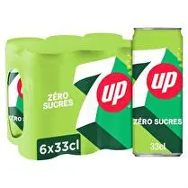 7 Up, Soda au citron et citron vert sans sucres
