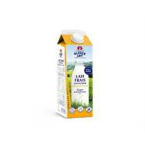 Alsace Lait, Lait frais demi écrémé pasteurise sans lactose